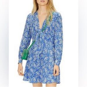 Ted Baker Heidiee Printed Mini Dress - Size 4